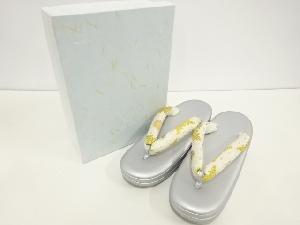 新品　未使用品　山口美術織物製　鼻緒　草履(24センチ)